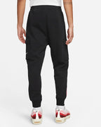 Pantalon Nike Sportswear Repeat - Noir/Rose/Blanc