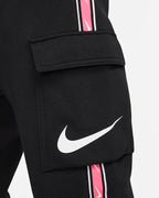 Pantalon Nike Sportswear Repeat - Noir/Rose/Blanc