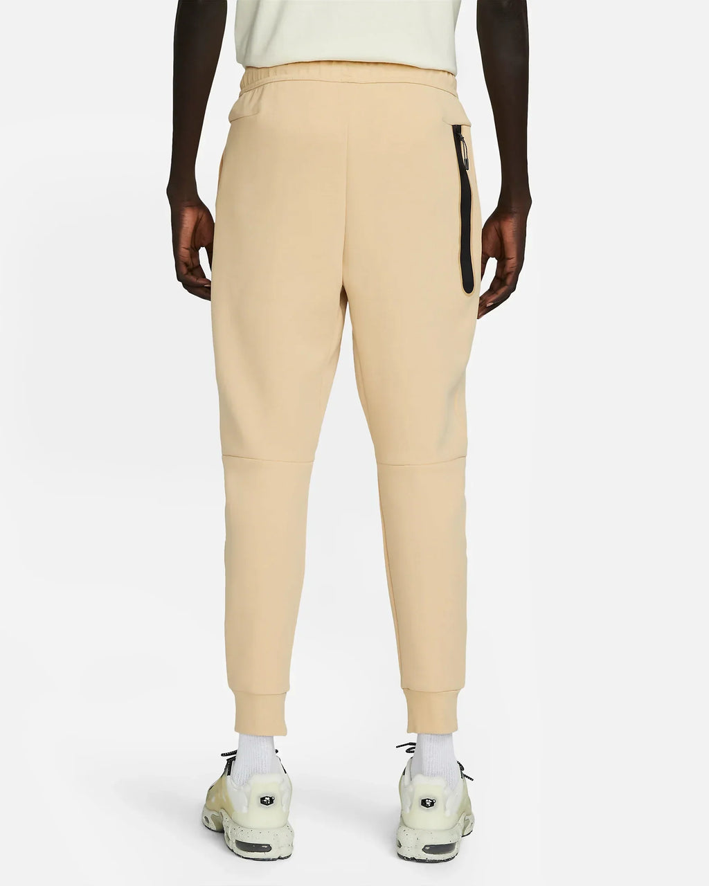 Pantalon jogging Nike Tech Fleece - Beige/Bleu