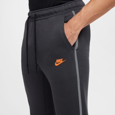 Pantalon Nike Tech Fleece - Gris/Orange