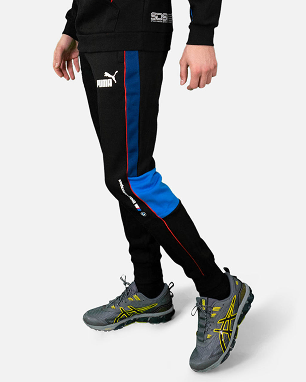 Pantalon survêtement  Puma BMW M Motorsport SDS - Noir/Bleu