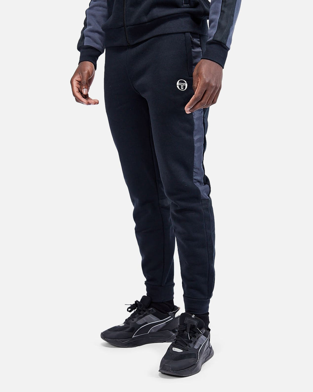 Pantalon Sergio Tacchini Ginnico Fleece - Noir