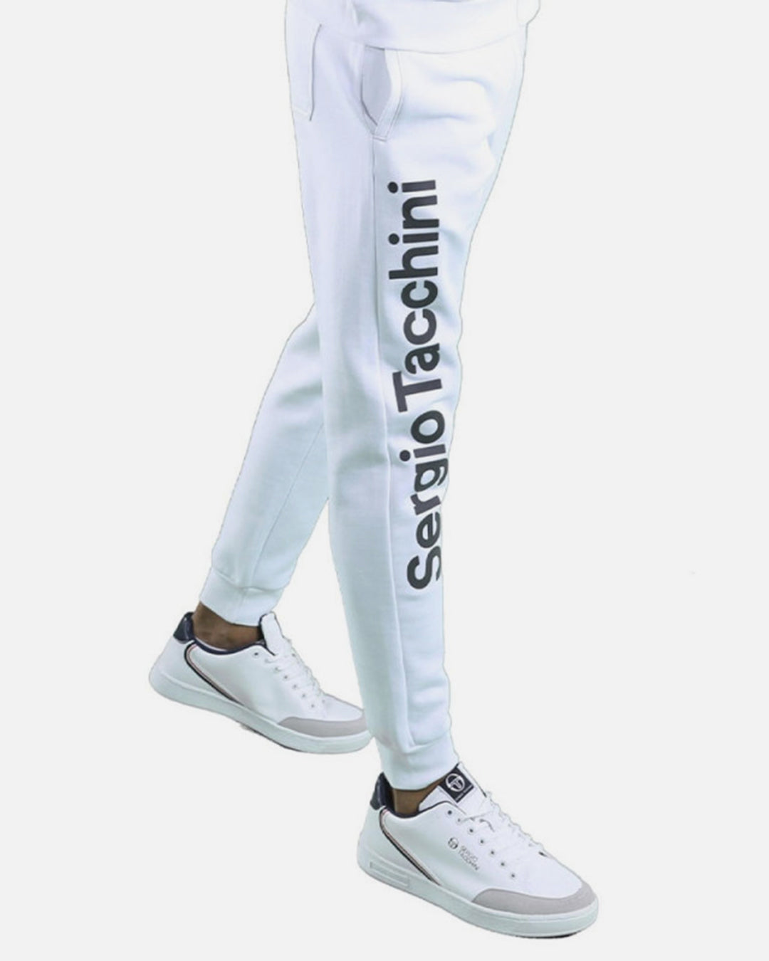 Pantalon Sergio Tacchini Nizard - Blanc/Noir