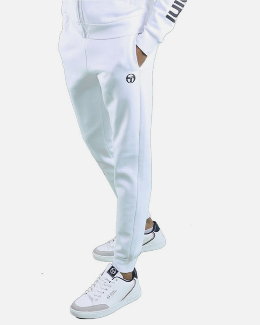 Pantalon Sergio Tacchini Nizard - Blanc/Noir