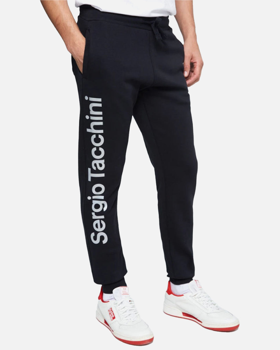 Pantalon Sergio Tacchini Nizard - Noir/Blanc