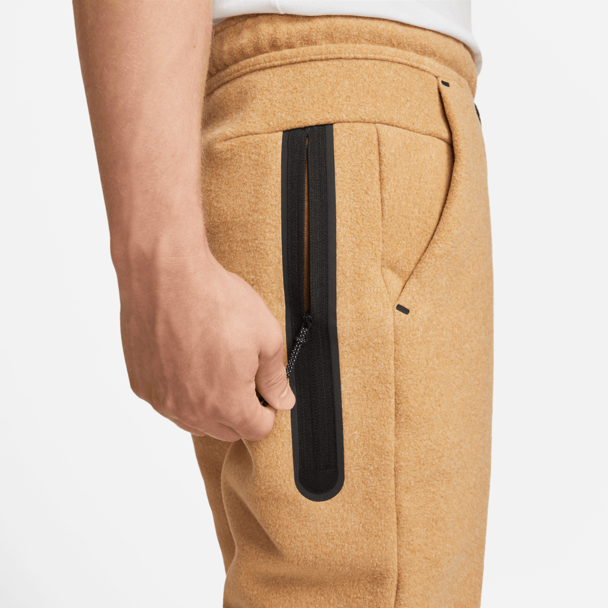 Pantalon Sportswear Nike Tech Fleece - Beige/Noir