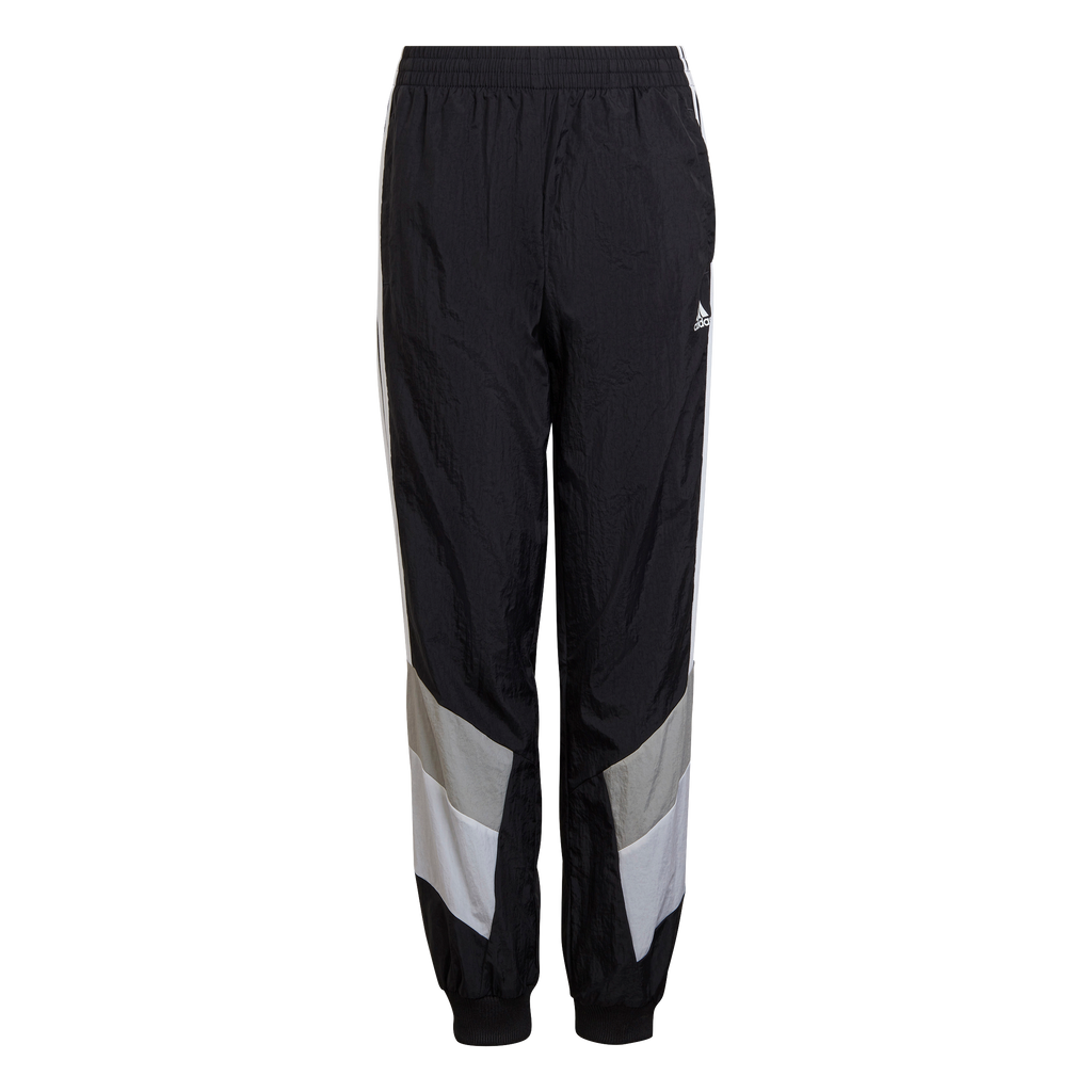 Pantalon de survêtement Adidas Colorblock Junior - Noir/Gris/Blanc