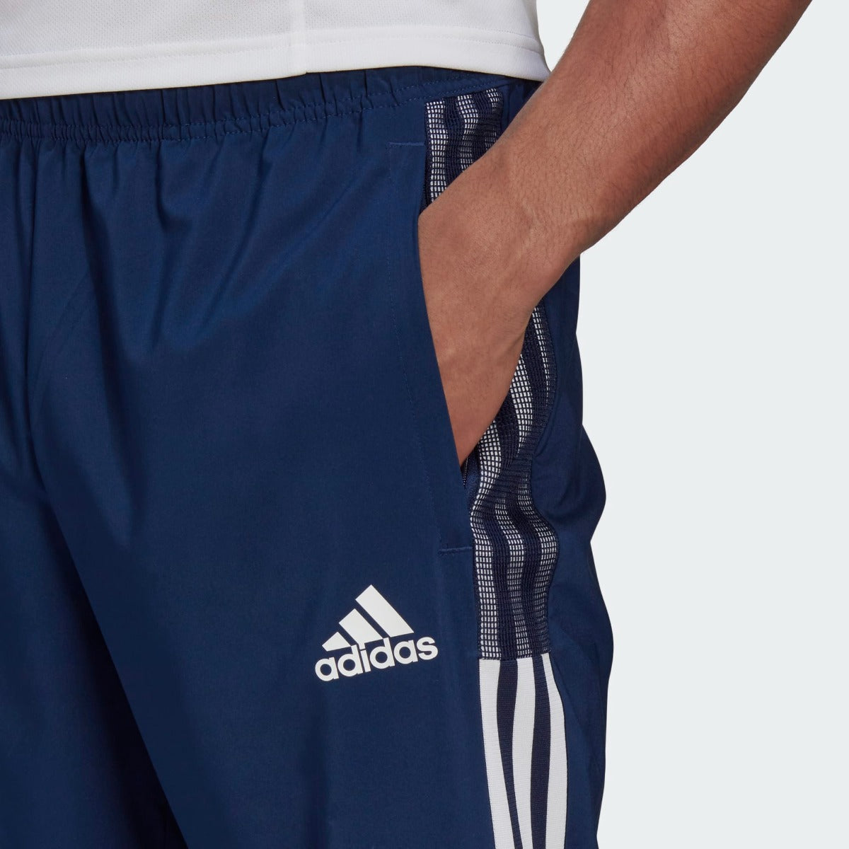 Pantalon de survêtement Adidas Tiro  - Bleu/Blanc