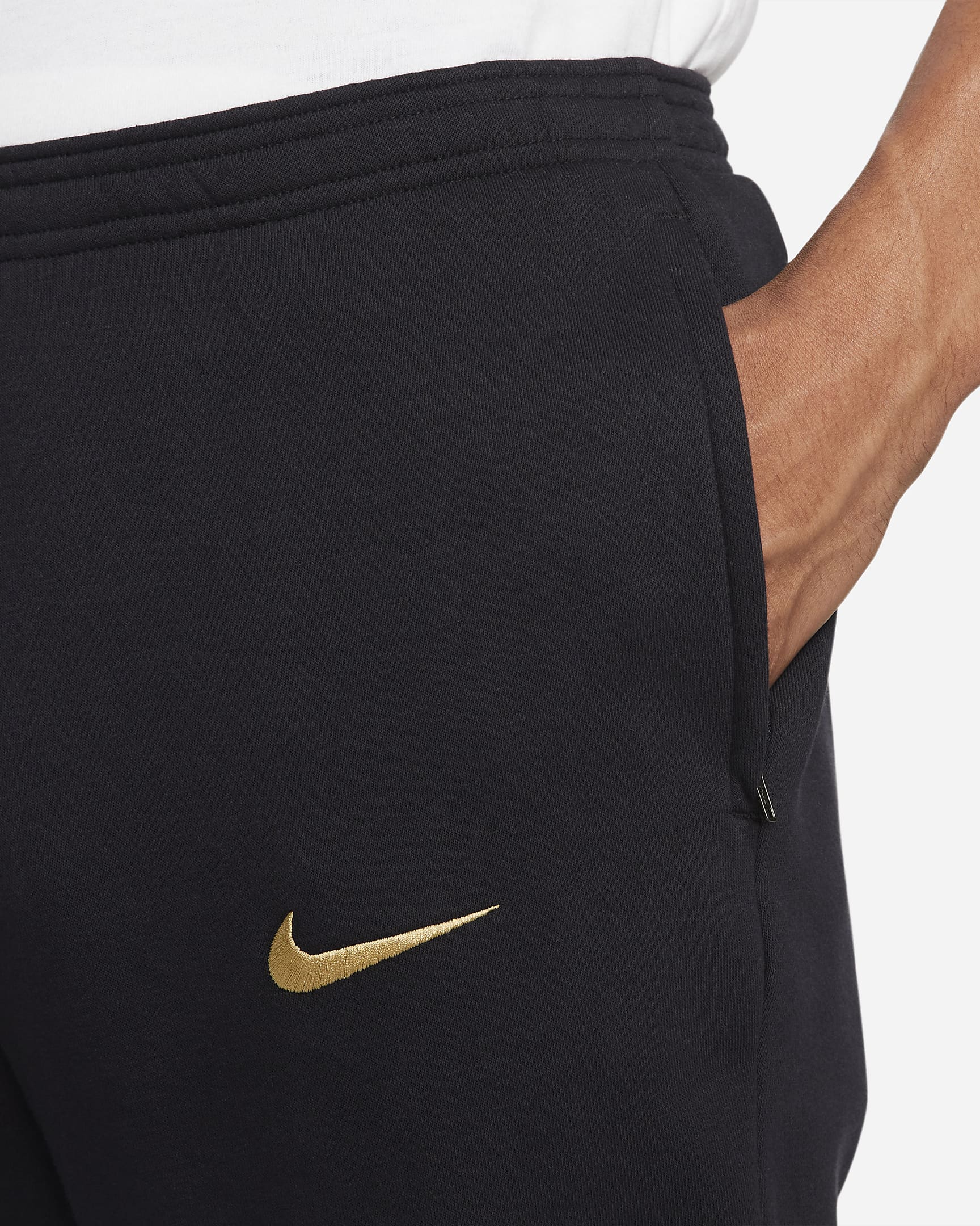 Pantalon Chelsea Fleece 2023/2024 - Noir/Doré