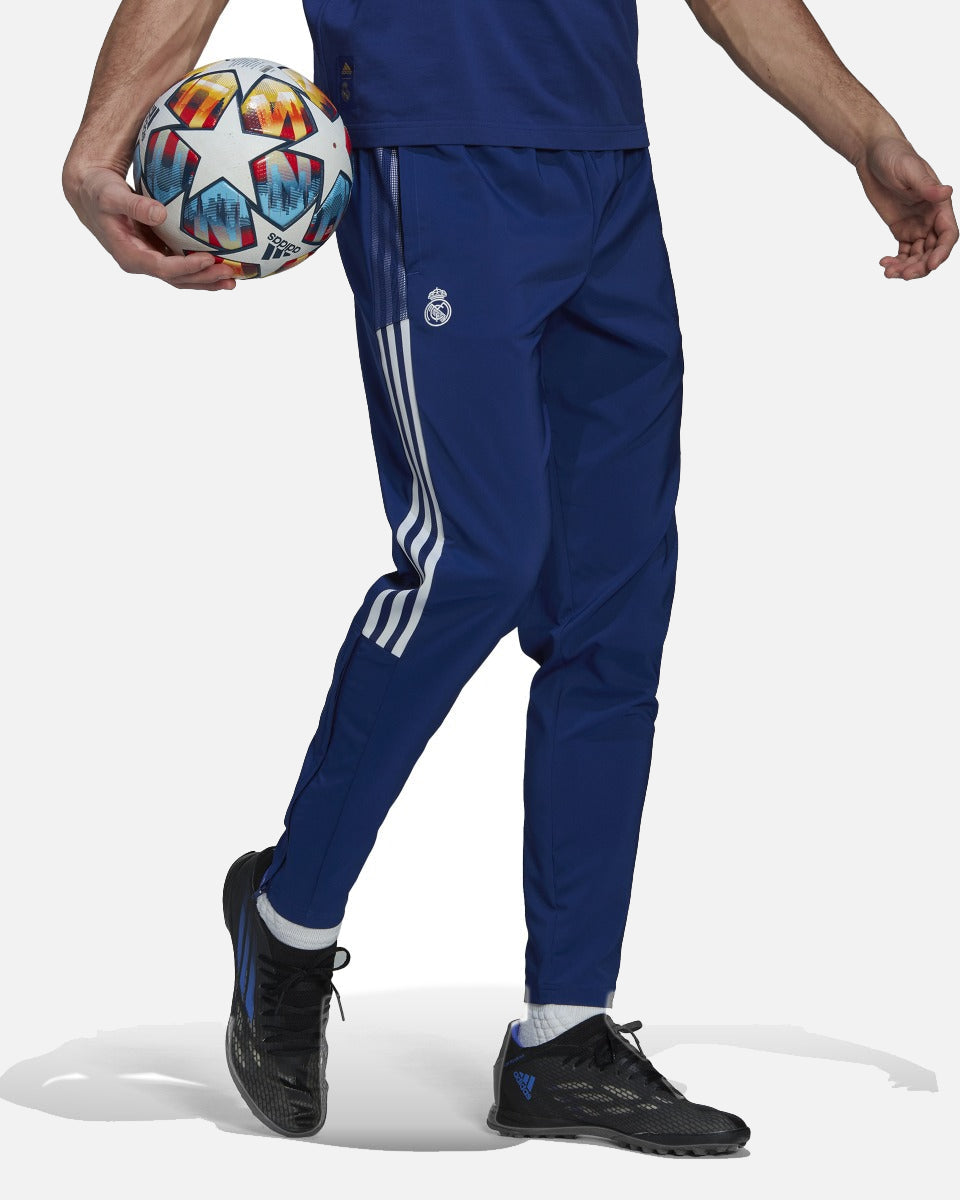 Pantalon Survêtement Real Madrid Tiro - Bleu/Blanc