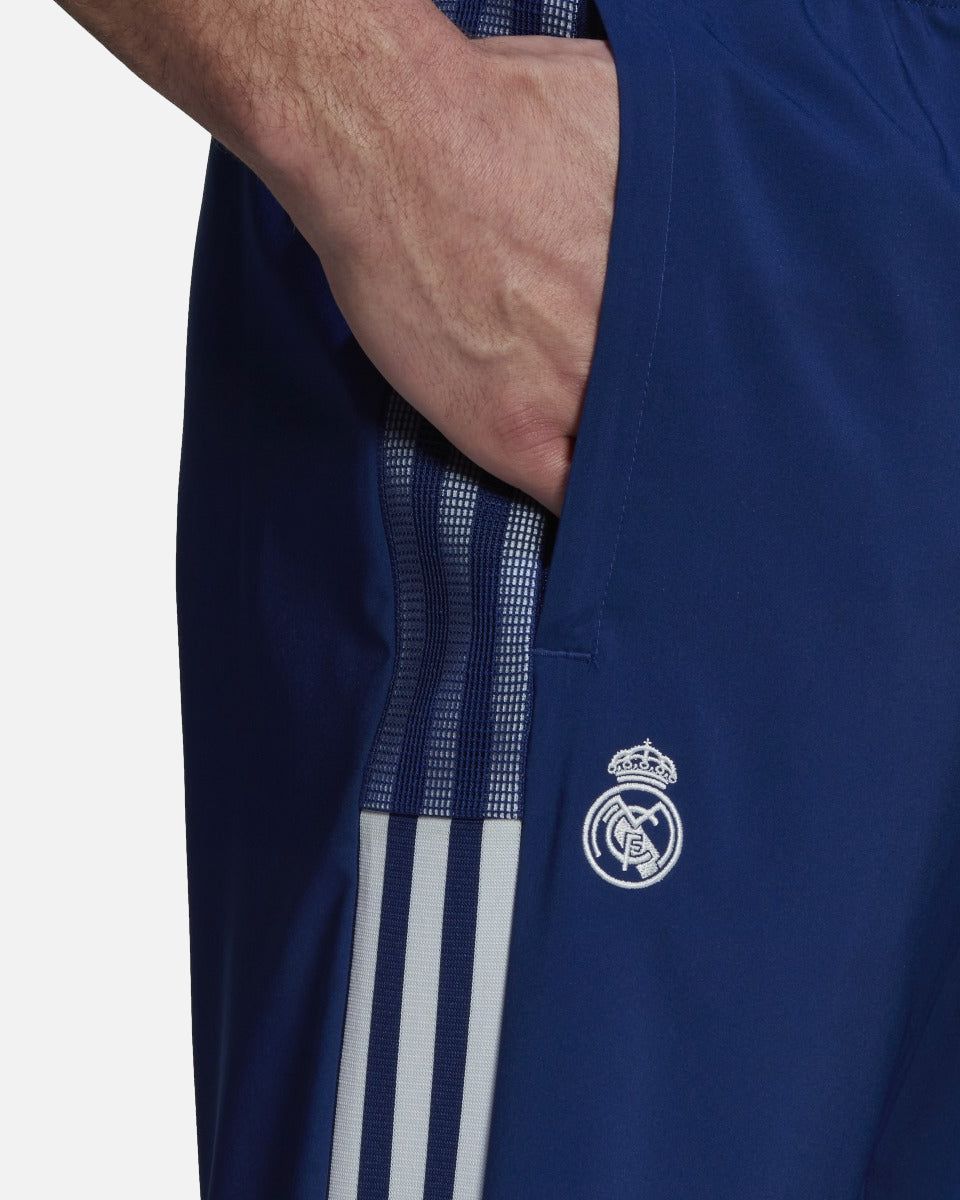 Pantalon Survêtement Real Madrid Tiro - Bleu/Blanc