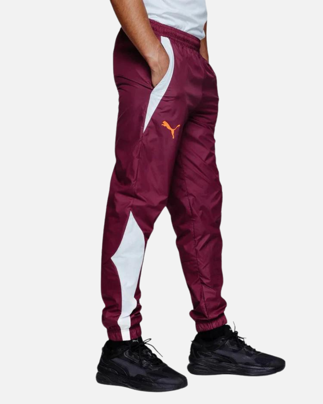 Pantalon de survêtement Mancherster City - Bordeaux/Orange/blanc