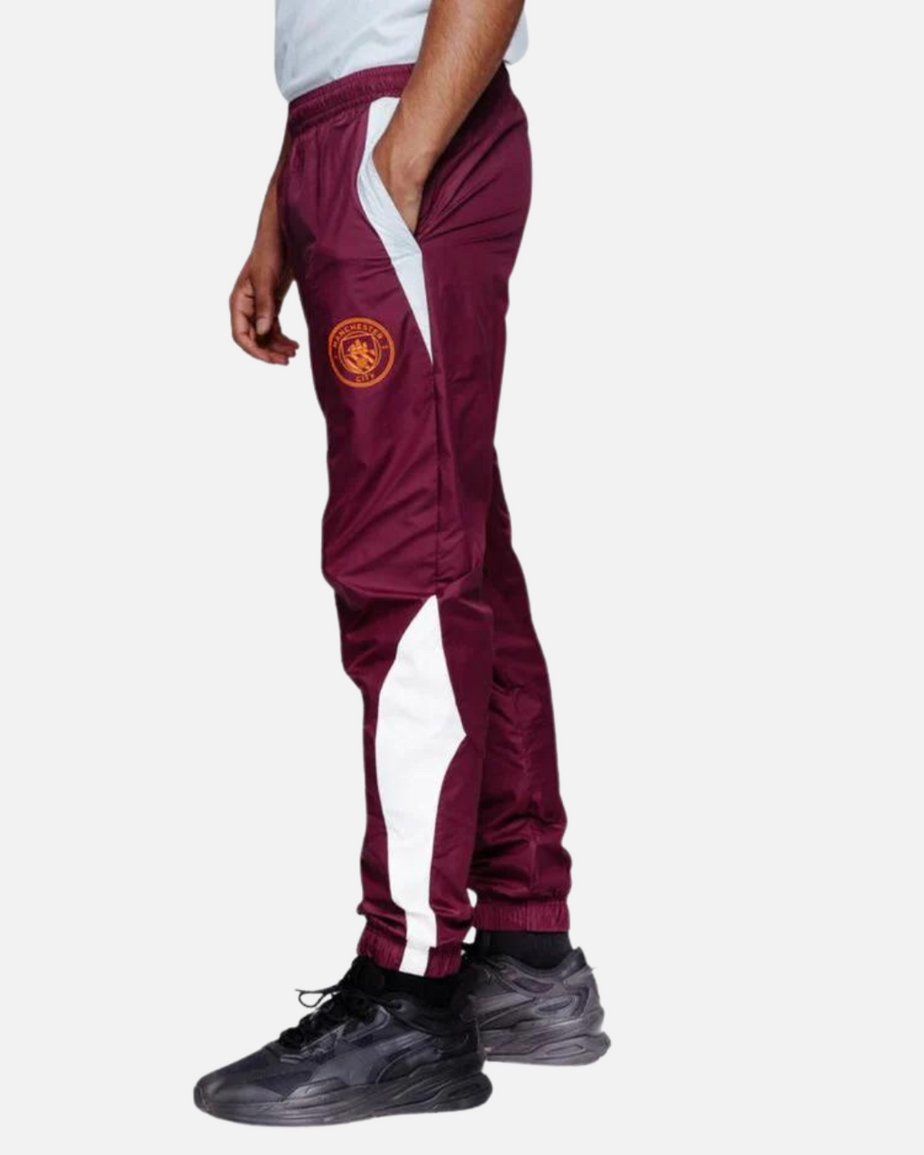 Pantalon de survêtement Mancherster City - Bordeaux/Orange/blanc