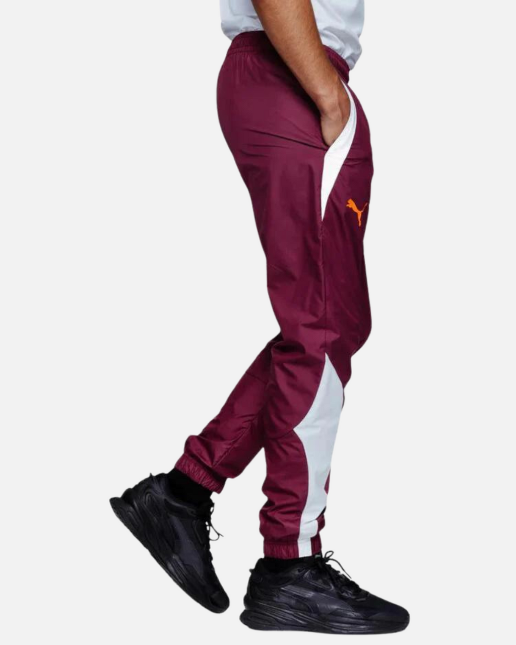 Pantalon de survêtement Mancherster City - Bordeaux/Orange/blanc