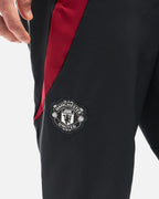 Pantalon de survêtement Manchester United 2024/2025 - Noir/Rouge