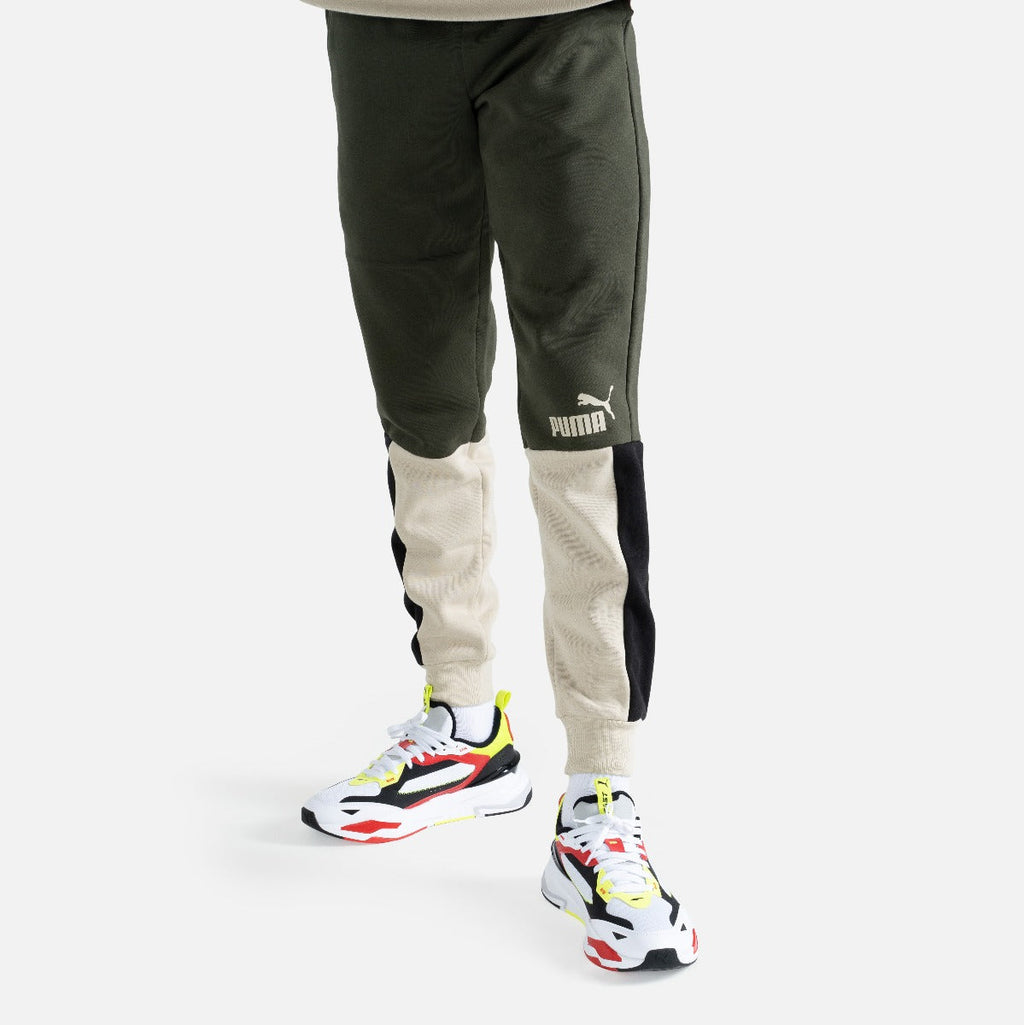 Pantalon de survêtement Puma - Kaki/Beige