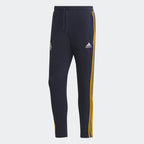 Pantalon de survêtement Real Madrid 3 Stripes - Bleu/Jaune