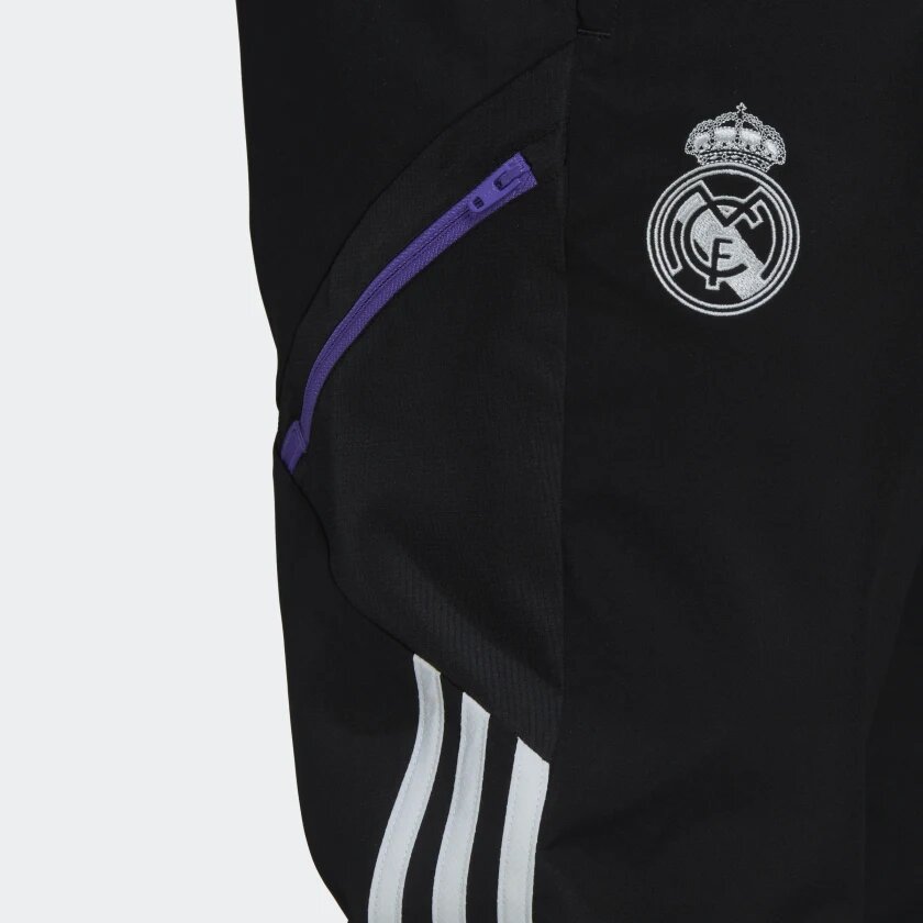 Pantalon de survêtement Real Madrid Condivo - Noir/Blanc/Violet