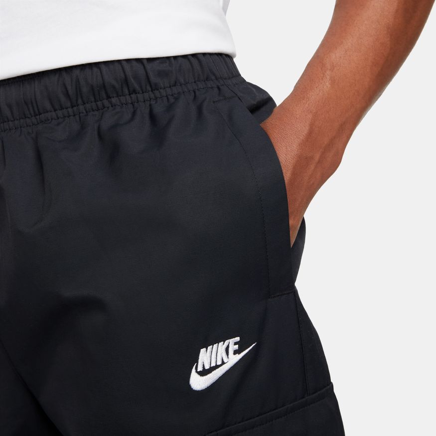 Pantalon tissé Nike Sportswear Repeat - Noir/Blanc