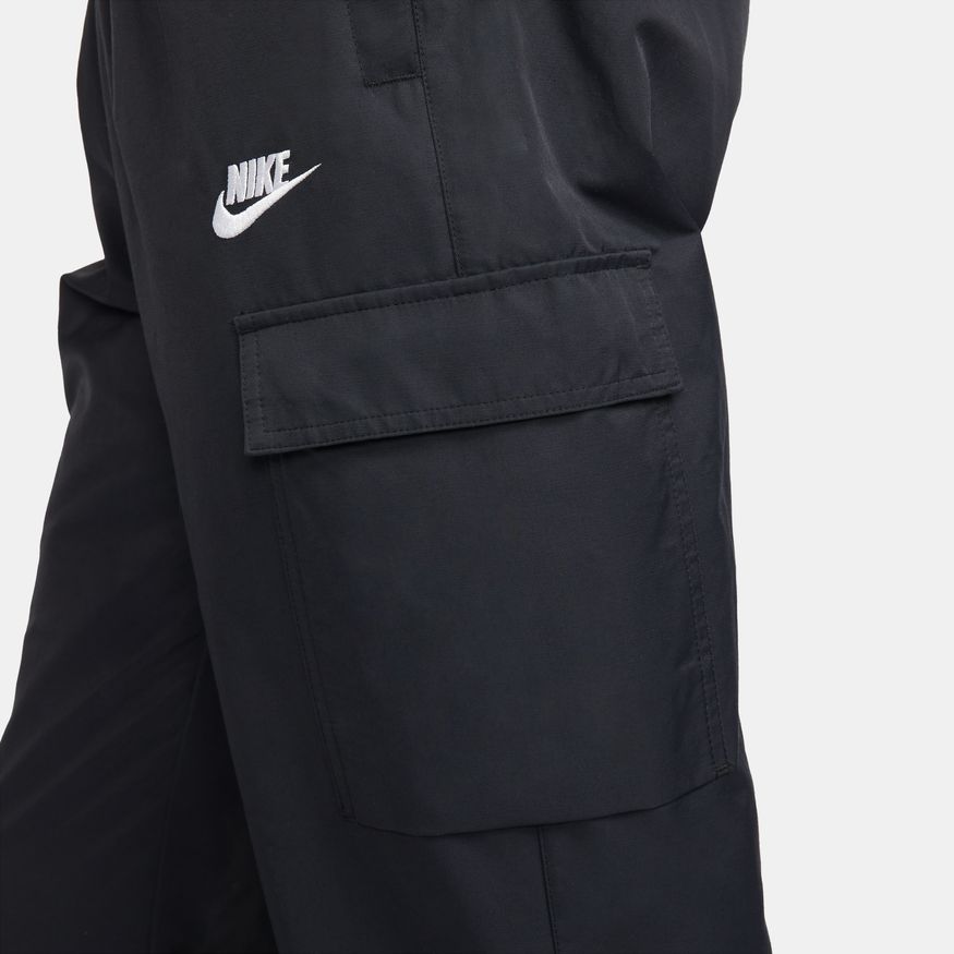 Pantalon tissé Nike Sportswear Repeat - Noir/Blanc