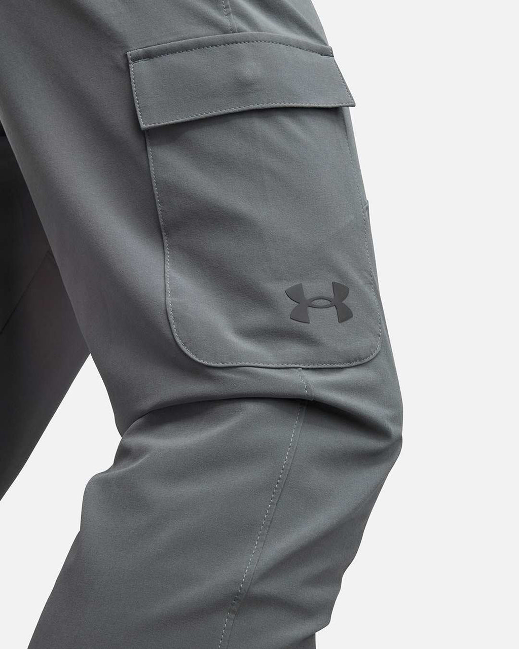 Pantalon Under Armour Running Stretch Woven - Gris/Noir