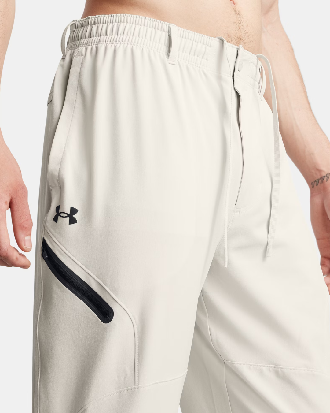 Pantalon Under Armour Running Unstoppable - Crème