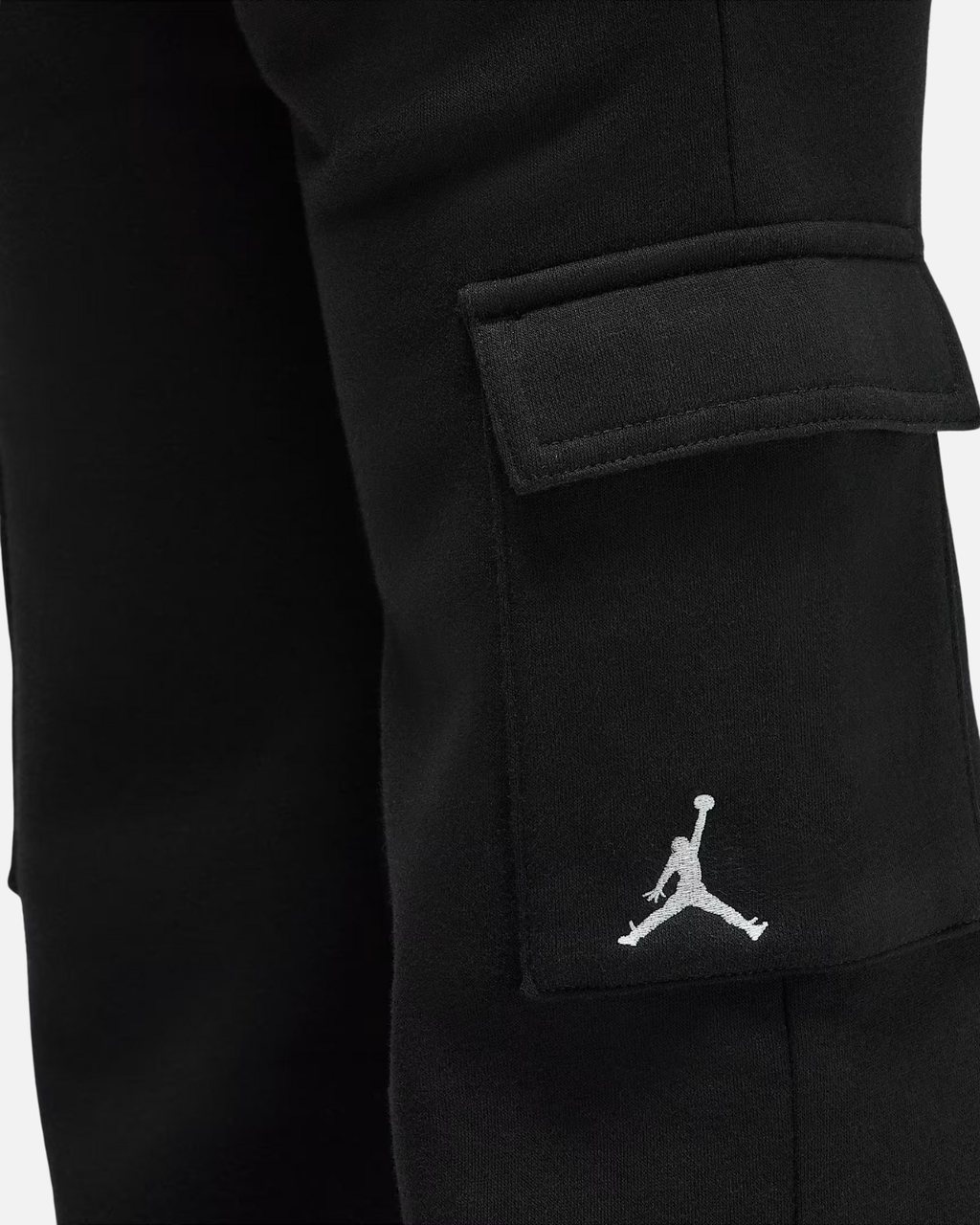 Pantalons Nike cargo Polaire Jordan Brooklyn Junior - Noir