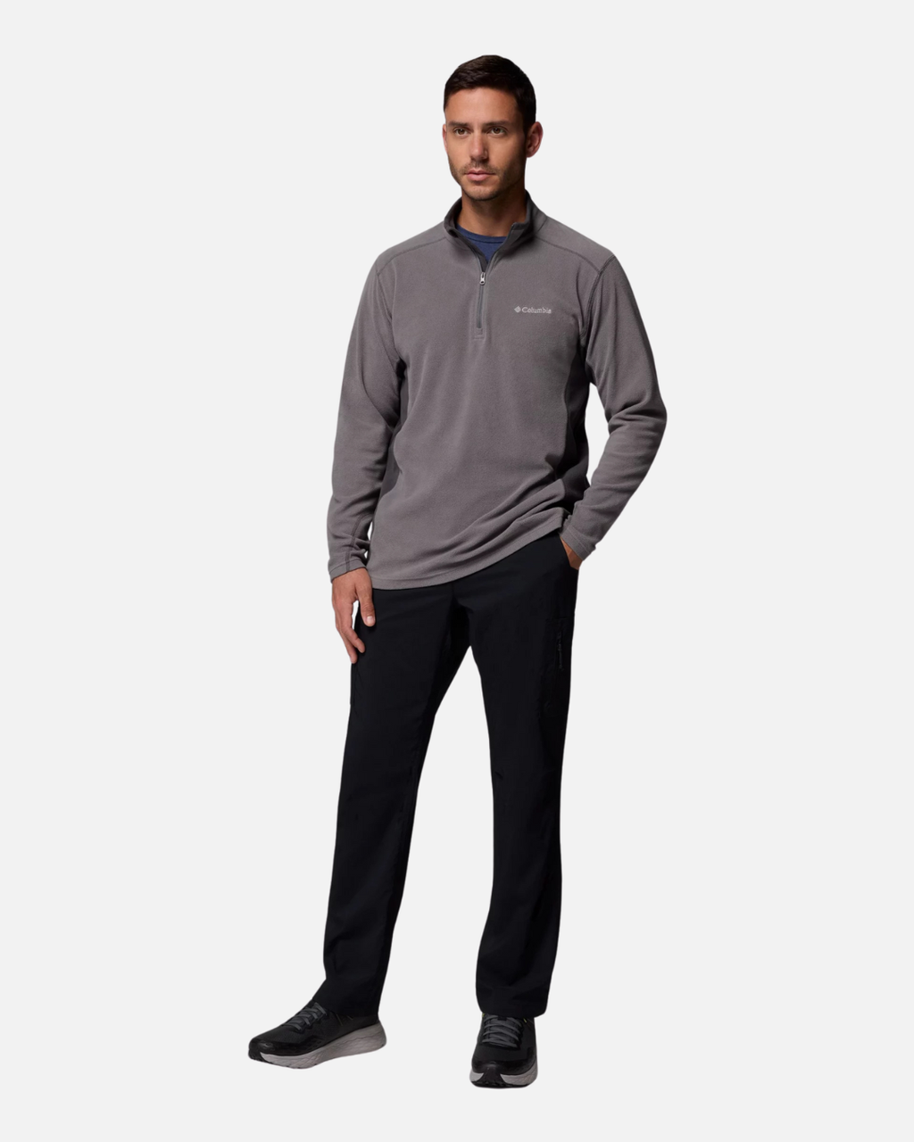 Sweat Polaire Columbia Demi-zip Klamath Range™ II - Gris