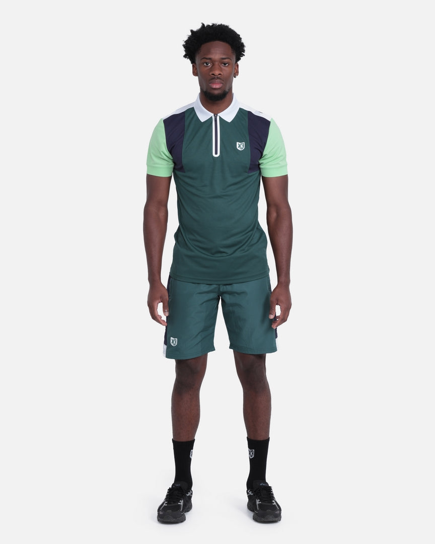Polo FK Squad - Vert/Bleu/Blanc