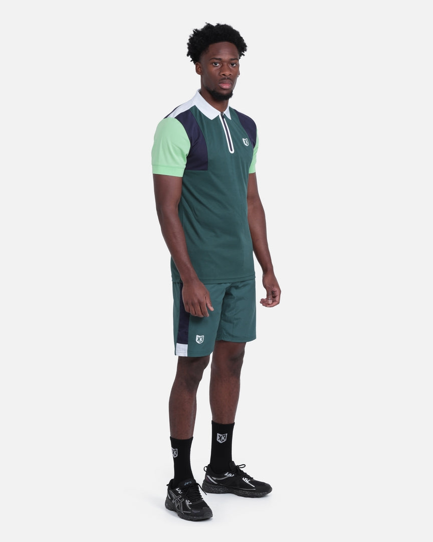 Polo FK Squad - Vert/Bleu/Blanc