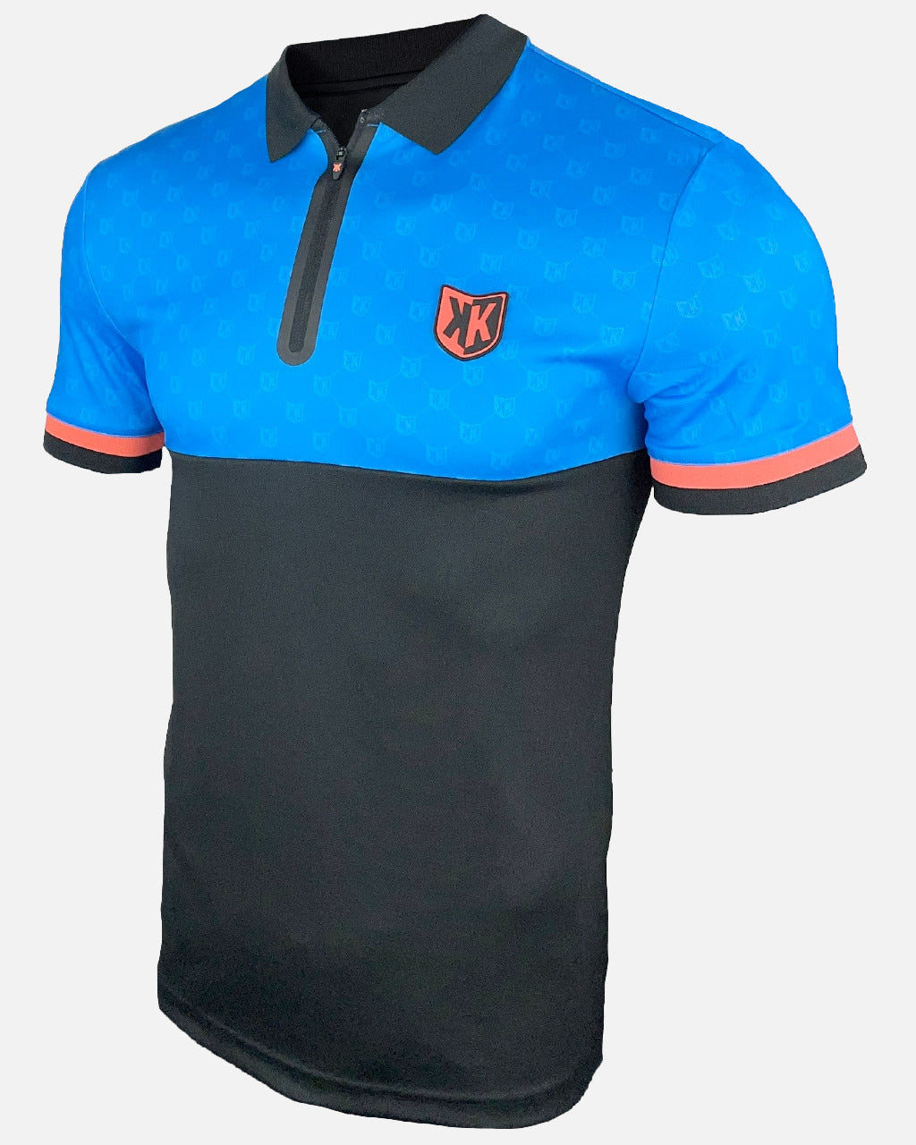 Polo FK Gomorra - Noir/Bleu/Orange
