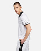 Polo Sergio Tacchini Diamante - Blanc/Noir