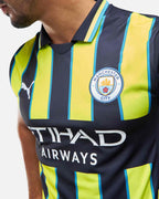 Maillot Extérieur Manchester City 2024/2025 - Jaune/Noir/Bleu