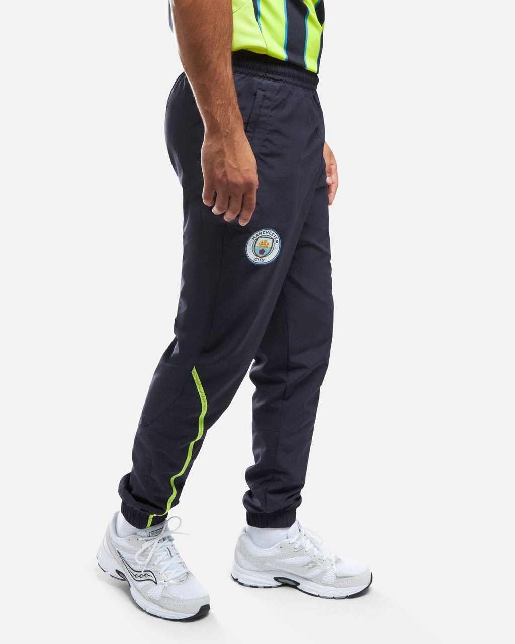 Pantalon de survêtement Manchester City 2024/2025 - Bleu/Jaune