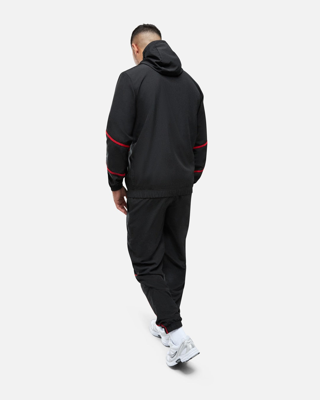 Pantalon de survêtement Milan AC 2024/2025 - Noir/Rouge