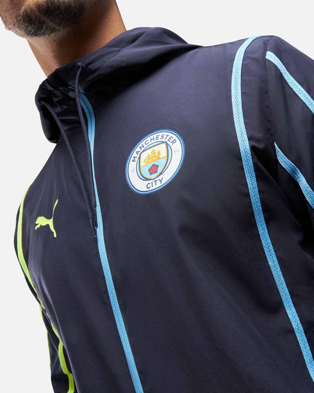 Veste de survêtement Manchester City 2024/2025 - Bleu