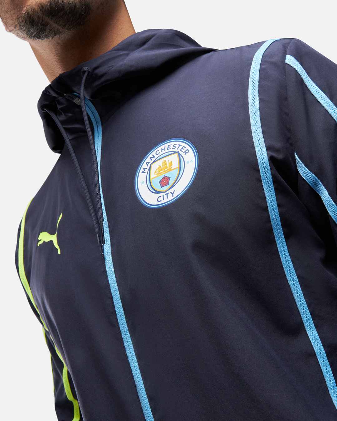 Veste de survêtement Manchester City 2024/2025 - Bleu