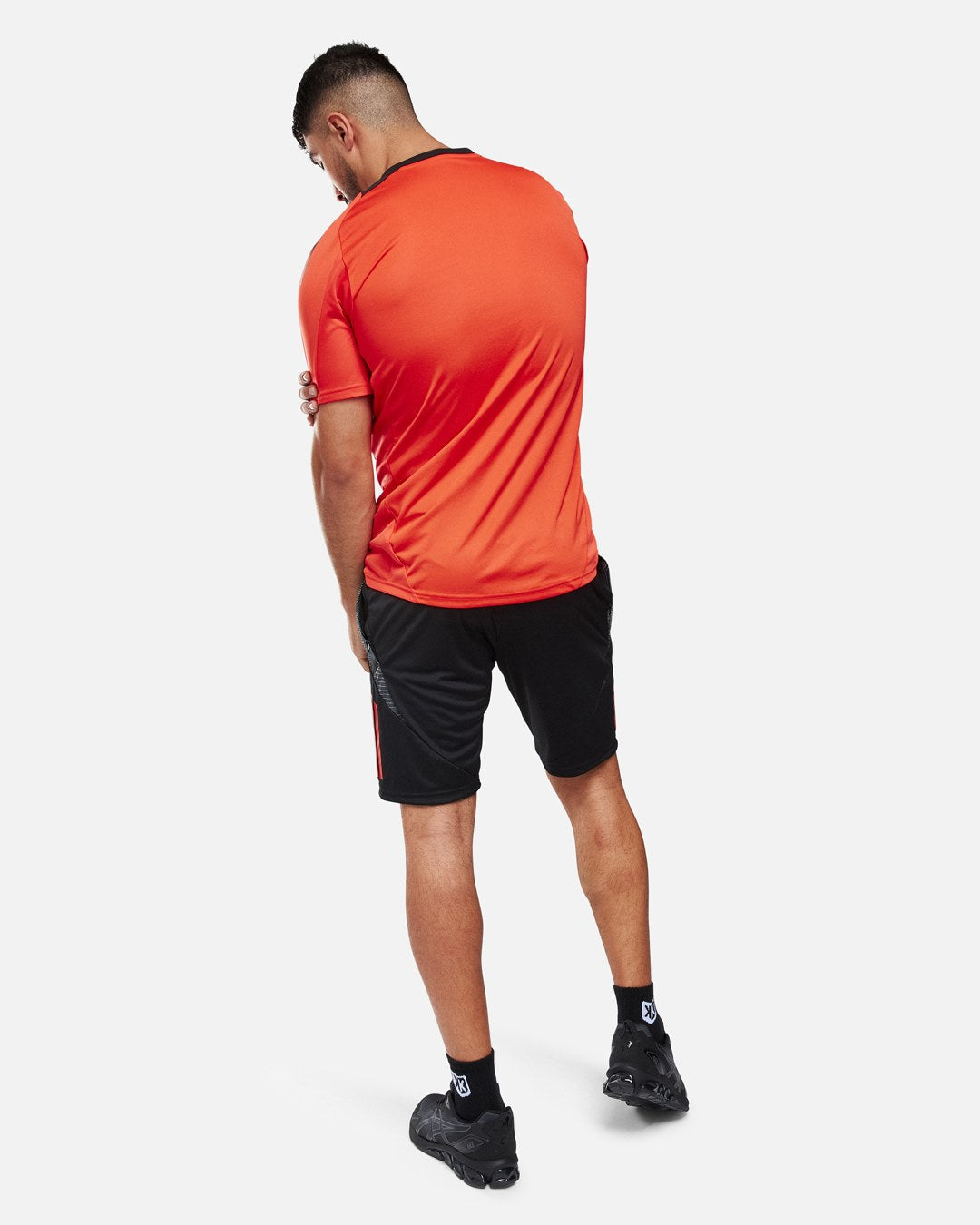 Short d'entrainement Colombie - Noir/Orange