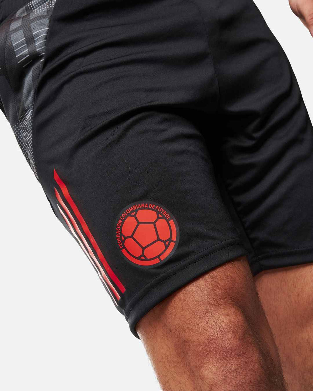Short d'entrainement Colombie - Noir/Orange