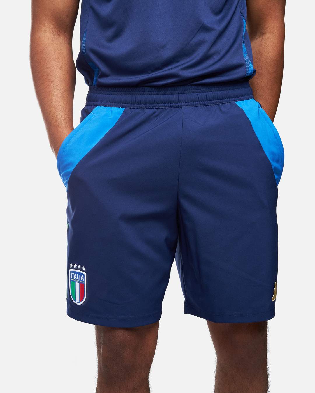 Short d'entrainement Italie - Bleu