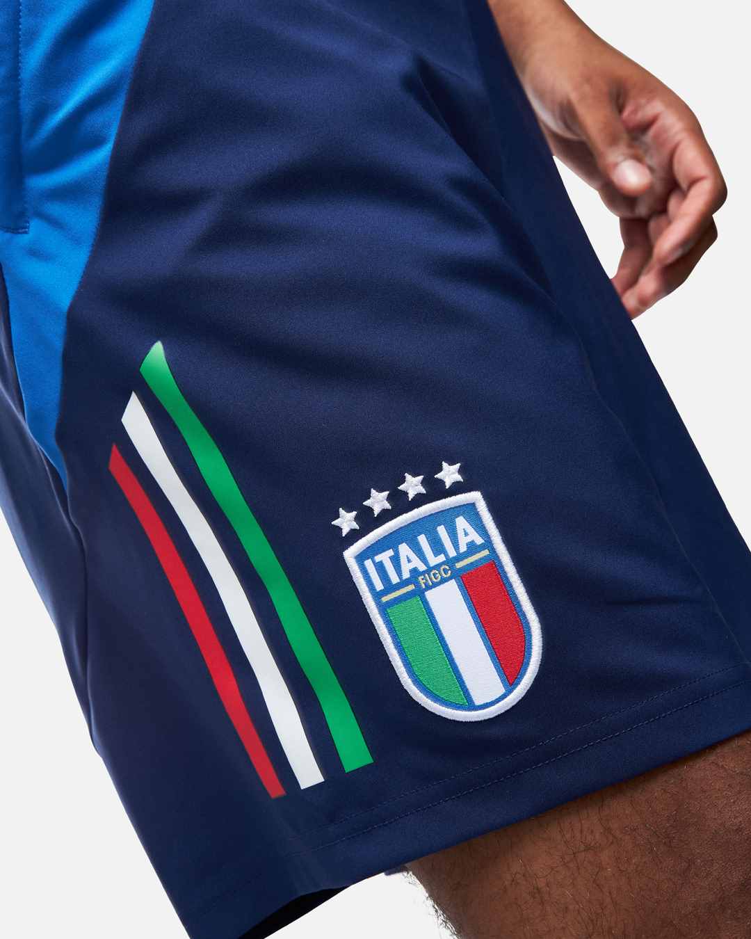 Short d'entrainement Italie - Bleu