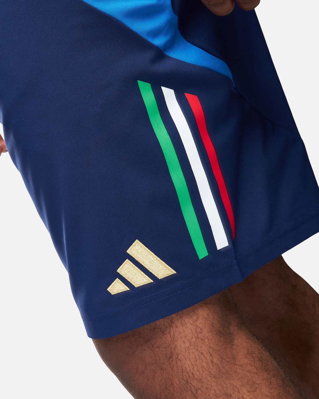 Short d'entrainement Italie - Bleu