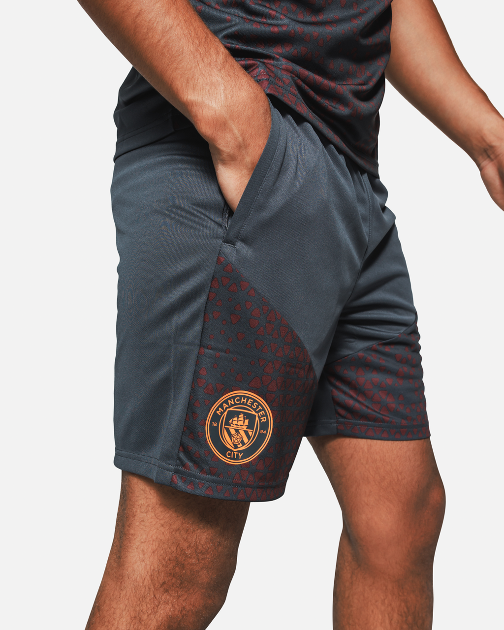 Short d'entrainement Manchester City - Gris