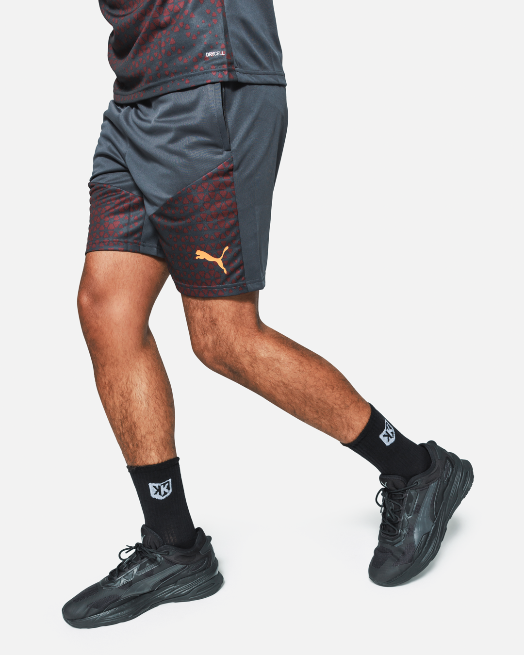 Short d'entrainement Manchester City - Gris