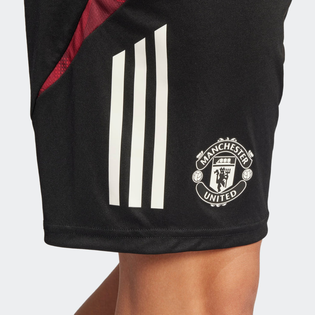 Short d'entrainement Manchester United 2024/2025 - Noir/Rouge