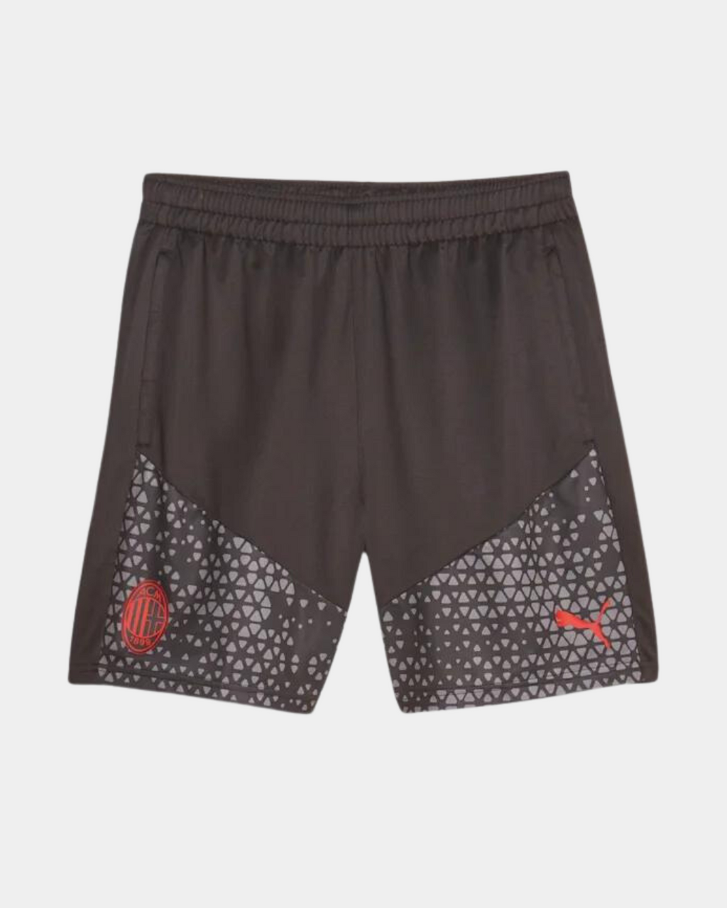 Short d'entrainement Milan AC  - Gris/Rouge