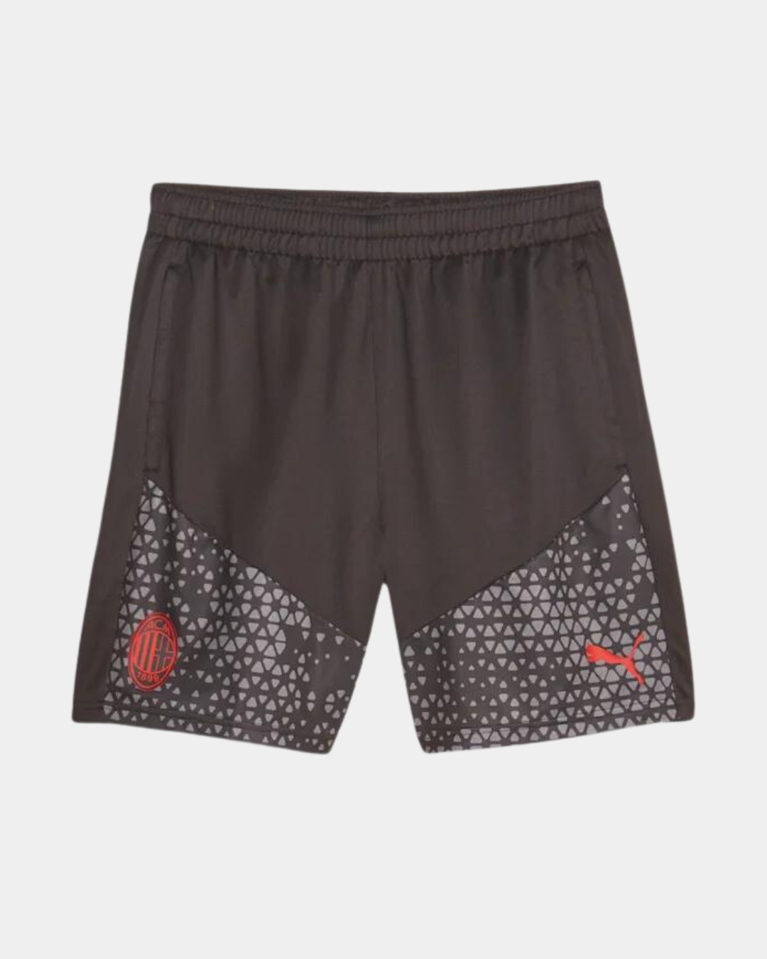 Short d'entrainement Milan AC  - Gris/Rouge