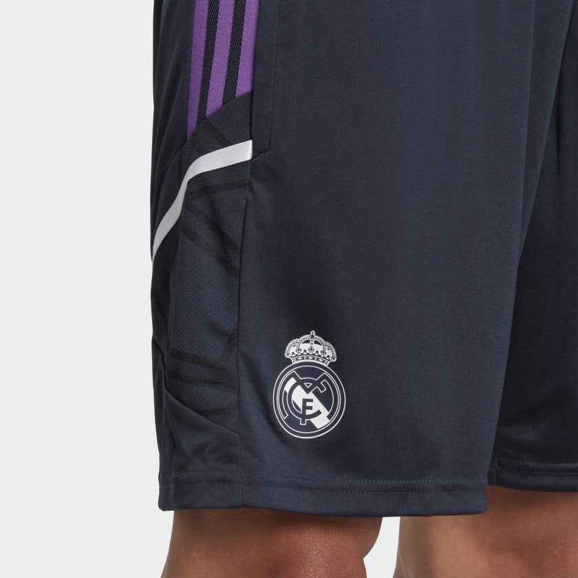 Short d'entrainement Real Madrid - Noir/Violet