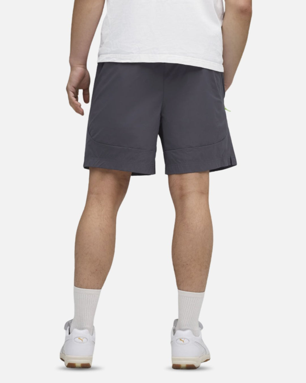 Short d'entraînement Manchester City Pumatech Woven 2025/2026 - Gris/Jaune