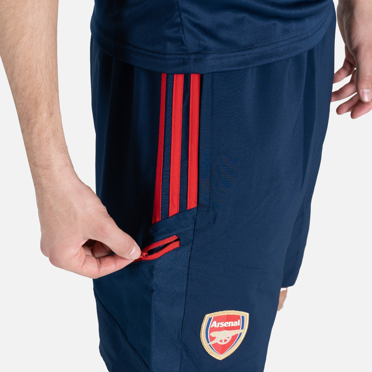 Short d'entrainement Arsenal Condivo - Bleu/Rouge